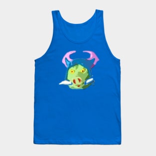 Pig Head Shirt Tank Top